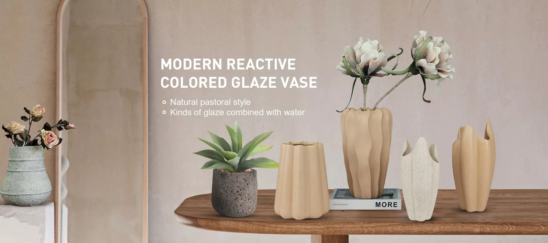 Dekorativní keramická váza Dekorativní keramická váza