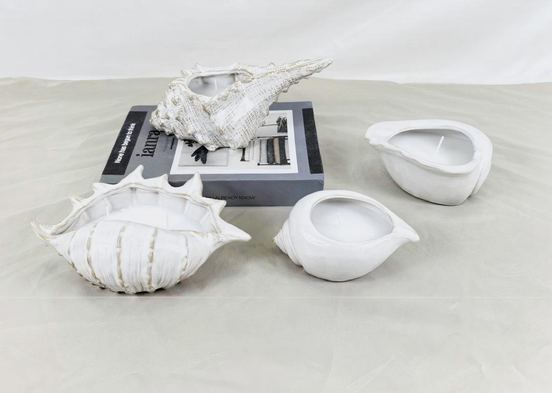 Svíčky přicházejí v mnoha podobách. Už jste někdy viděli jeden tvarovaný jako mušle?