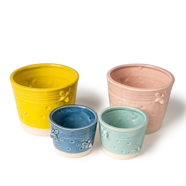 Beeswax Ceramic Candle Jar