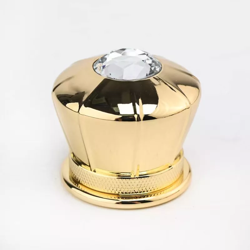 Víko aroma difuzéru ze slitiny zinku ve tvaru drahokamu Víko aroma difuzéru ze slitiny zinku ve tvaru drahokamu